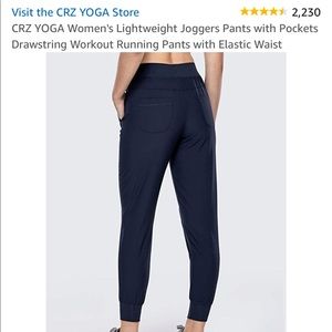 CRZ yoga joggers (lulu dupes)